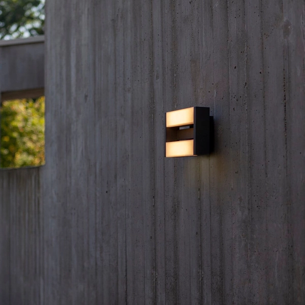 Elewacyjna lampa CONROY 5107001118 Lutec IP44 LED 17,8W 3000K szary