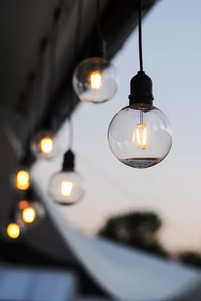 Wisząca lampa do ogrodu Garden DECO Start LED 2,9W czarna