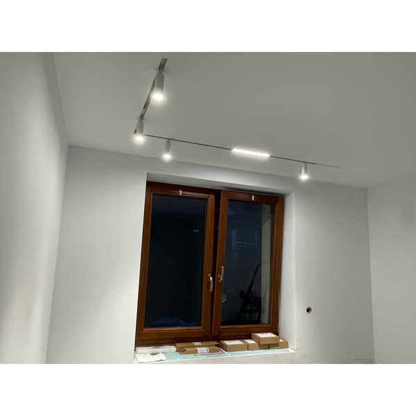 Wpuszczany szynoprzewód do płyt Exility TRX034-421.12W magnetyczny 1m biały