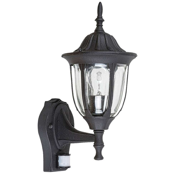 Ogrodowa lampa ścienna Milano 8370 Rabalux IP43 czujnik ruchu złota