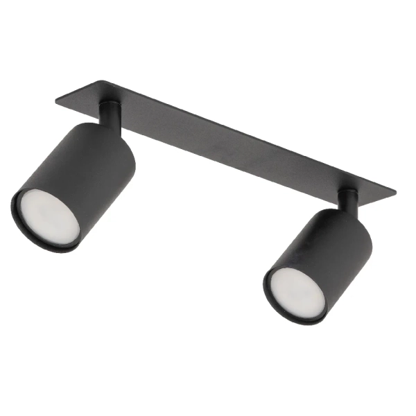 Podwójna lampa sufitowa Nex 10799 tubki na podsufitce czarny