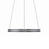 Wisząca lampa PUREE-LOOP szara LED 53W 2700-5000K pierścień do jadalni nad stół 2551-15