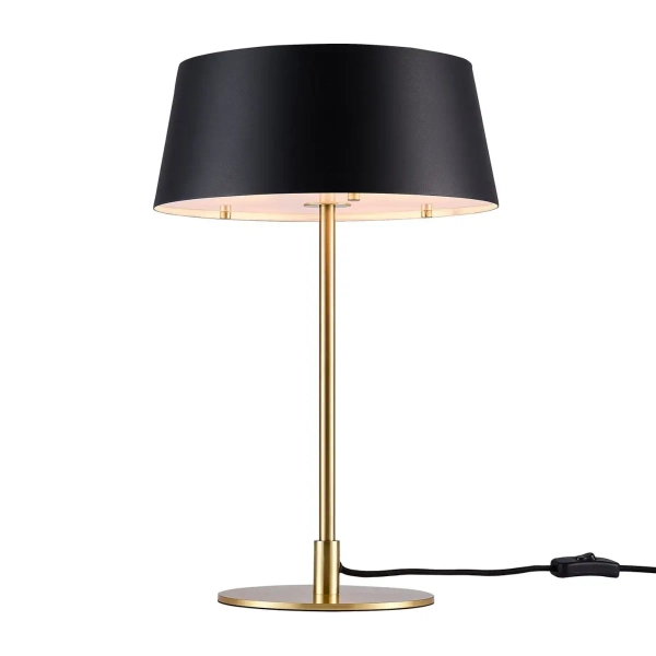 Stołowa lampka do salonu Clasi 2312645003 z włącznikiem czarny
