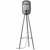 Stojąca lampa podłogowa Woodrow 94977/76 bambusowa czarny