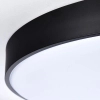 Plafon okrągły Slimline HK17795S76 LED 80W 3000-6000K biały czarny