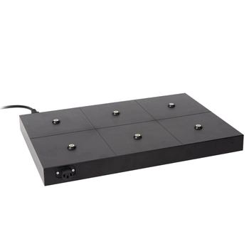 Stacja do ładowania Justine 27889/06/30 Lucide metalowa czarna