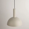 Lampa wisząca Vitrum 40805 Sigma kopuła do kuchni  beżowa