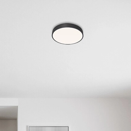 Salonowa LAMPA sufitowa TESIA 3314 Rabalux metalowy plafon LED 36W 3000K do sypialni czarny