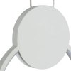 Pierścieniowa lampa wisząca Totti ABR-LWTIT-B LED 10W 3000K metalowa biała