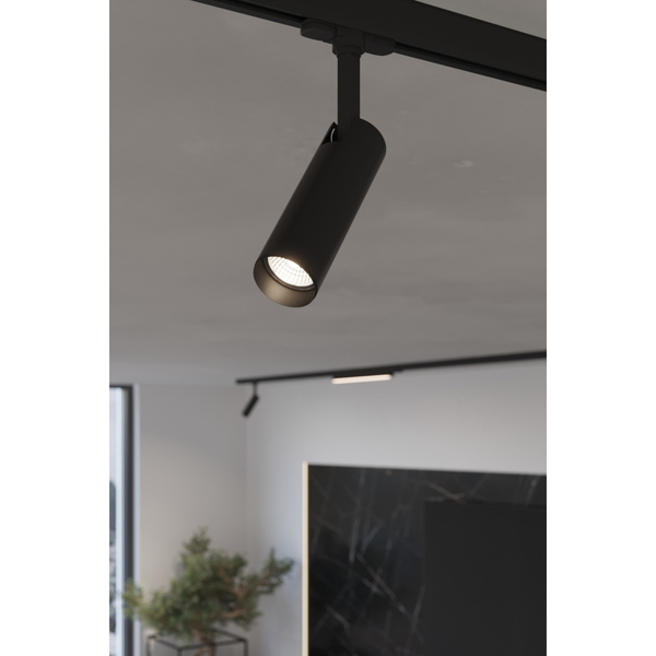 Sufitowa lampa trójobwodowa TORN MYL.00085 LED 9,5W 3000K tuba czarna