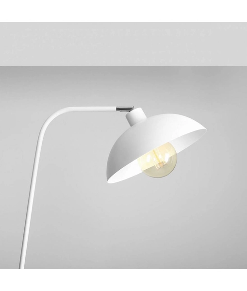 Lampa stojąca pokojowa Espace 1036A do jadalni metalowa biała
