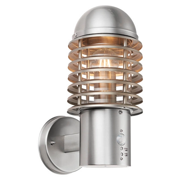 Lampa elewacyjna z czujnikiem ruchu Louvre 72381 IP44 przezroczysty