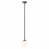 Sufitowa lampa łazienkowa Ice Egg 8124 IP44 jajo metalowa biały czarny