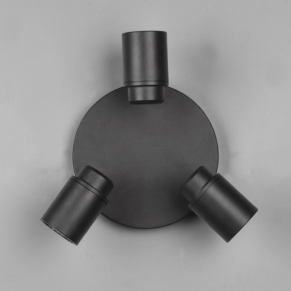 Sufitowa lampa potrójna BRISA DL332880430 IP44 tuby regulowane czarny
