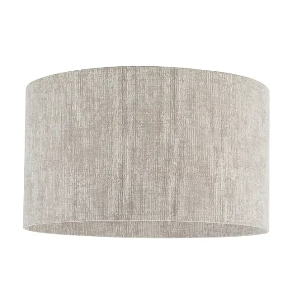 Sufitowa lampa tkaninowa CEDRO 11670 do sypialni beżowa