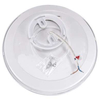 Hermetyczna LAMPA sufitowa PLANAR 03840 Ideus zewnętrzna OPRAWA plafon LED 24W 4000K okrągły IP54 srebrny
