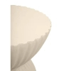 Beżowy stolik kawowy TURNO MM001501100322 z tworzywa do sypialni 36cm