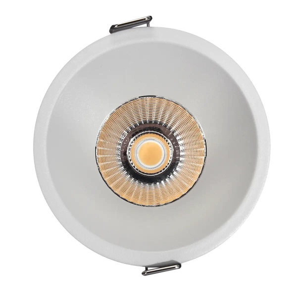 Ledowa lamps sufitowa wpust 1385 LED 6W 3000K do łazienki IP44 biała