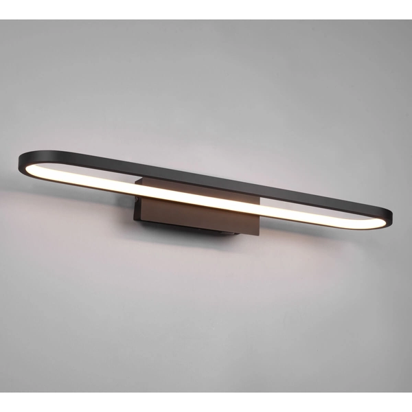 Ścienny kinkiet GIANNI 283779132 Trio LED 22W 3000K IP44 nad lustro czarny