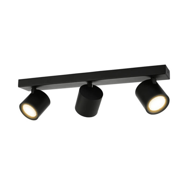 Sufitowa lampa nowoczesna Karlota do przedpokoju czarna
