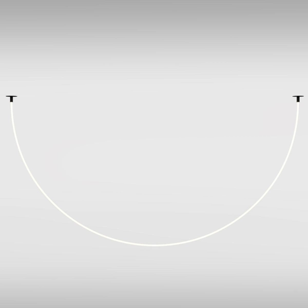 Lampa wisząca Tau MOD146PL-L40B3K Maytoni LED 40W 3000K łuk biały czarny