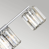 Potrójna lampa ścienna Divine QZ-DIVINE3-PC-BATH crystals IP44 chrom