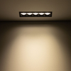 Sufitowa lampa Midi 10062 Nowodvorski LED 20W 3000K podtynkowa czarna