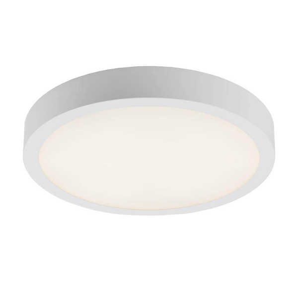 Plafoniera LAMPA sufitowa NOMI 8447 Shilo natynkowa OPRAWA okrągła LED 16W 4000K metalowa biała