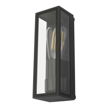 Zewnętrzna lampa ścienna Taryn TAR1639 lampion do ogrodu IP65 czarny