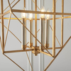 Wisząca lampa druciana L&-180228 Light& na łańcuchu złota