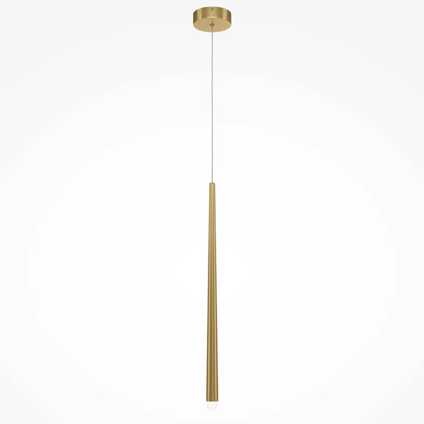 Wisząca lampa Cascade MOD132PL-L6BSK LED 6W 2500-3500K rurka mosiądz
