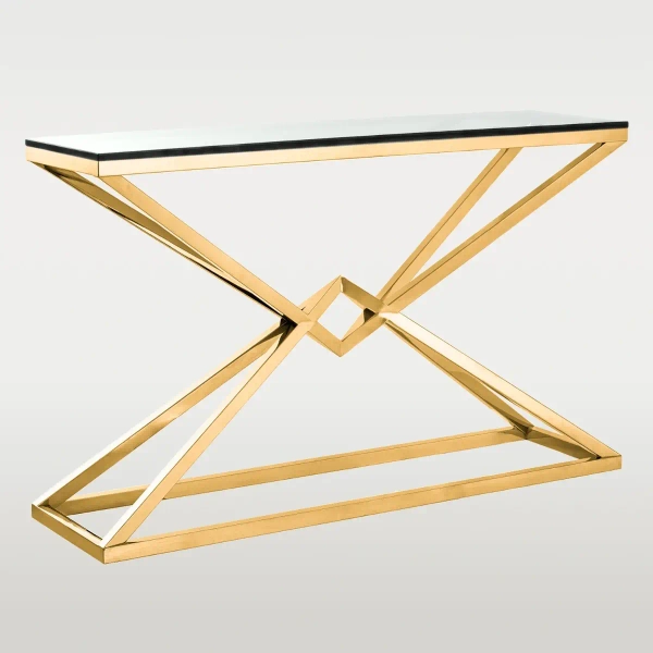 Funkcjonalna konsola Grand GR-C1435AU Cosmolight złota przezroczysta