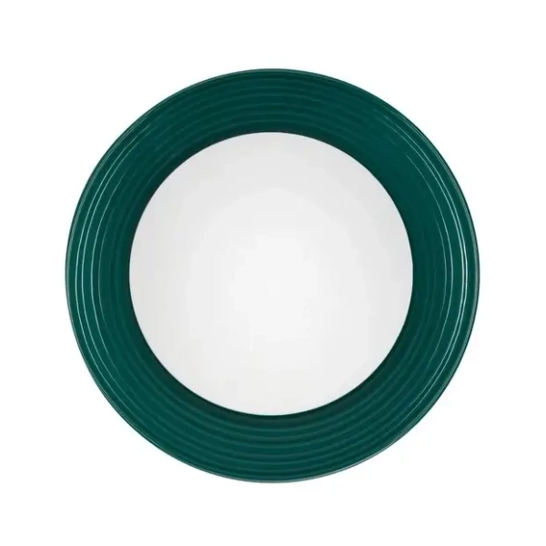 Naścienna lampa porcelanowa MALVANO LE45264 okrągła zielona