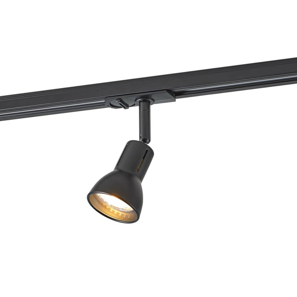 Regulowana lampa 1-faz do systemu szynowego Munin 86129903 czarna