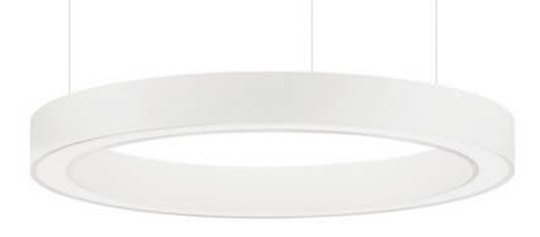 Wisząca lampa nowoczesna SONORA LE42810 LED 60W do sypialni biała