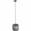 Wisząca lampa bambusowa Woodrow 93777/76 tuba czarny