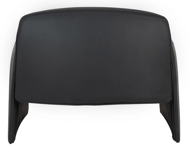 Wygodny fotel FLESSI MSE011000326.E43 do salonu czarny