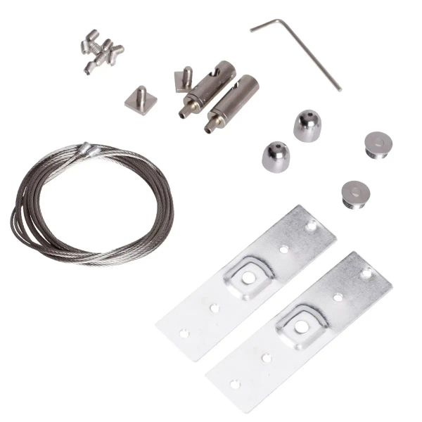 Zestaw podwieszanych linek do szyn natynkowych Magnetic MA0024 Maxlight chrom