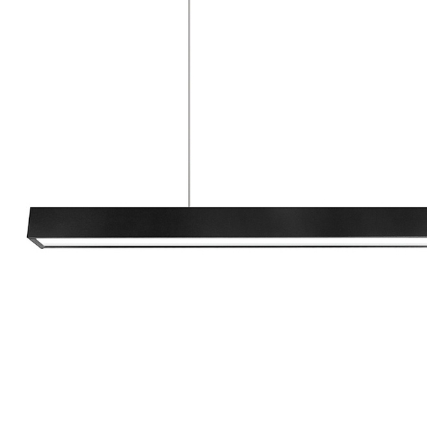 Lampa wisząca liniowa 381 Domeno LED 40W 4000K salonowa czarna