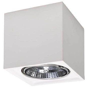Minimalistyczny downlight ceramiczny SL.0850 kostka biała