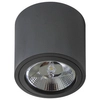 Sufitowa lampa sypialniana Alix AZ3540 downlight nad łóżko czarna