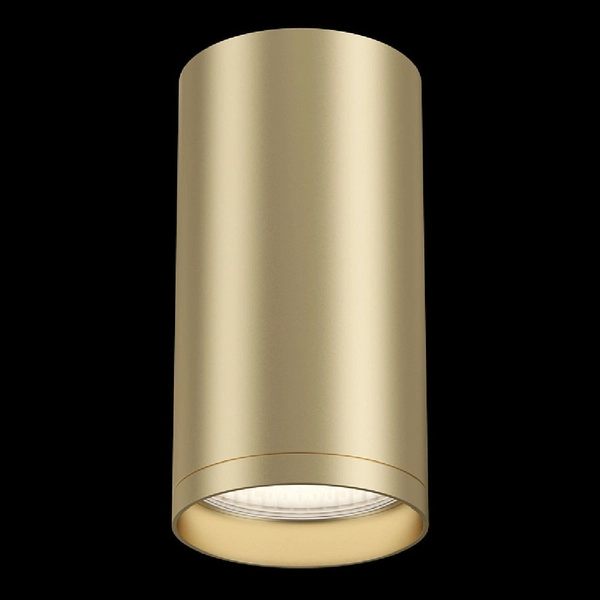 Plafon LAMPA sufitowa FOCUS S C052CL-01MG Maytoni downlight OPRAWA metalowa tuba spot złoty matowy