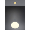 Lampa wisząca nad wyspę FOMENTO 363100108 Trio zwis bańka biały złoty outlet