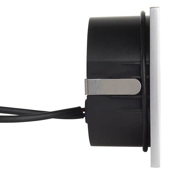 Ramka do lampy schodowej  Albus 99764 kwadratowa srebrna