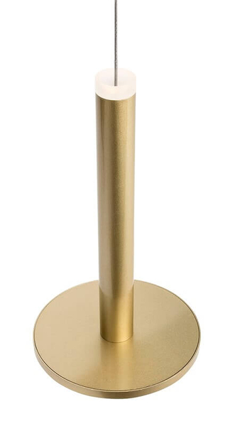 Wisząca lampa pokojowa Esquel do przedpokoju LED 11W 3000K złota