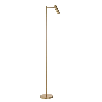 Stojąca lampa tubka Dedicated Reader 99774 LED 4W 3000K mosiądz