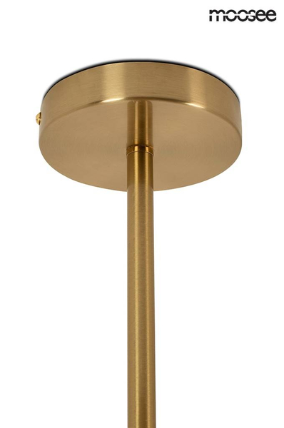 Nowoczesna lampa wisząca Piazetta MSE010100124 złota