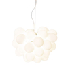 Wisząca lampa szklana Gross kule balls biała nad stół