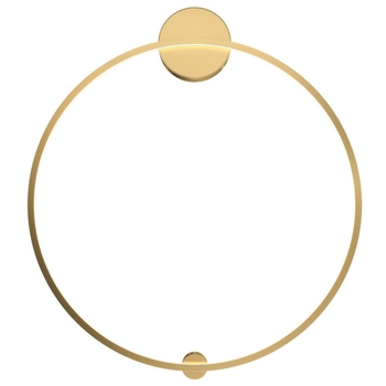 Kinkiet naścienny Halo MOD005WL-L46BSK1 LED 47W 4000K okrąg mosiądz