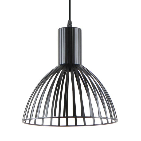 Metalowa lampa wisząca Dolia A8082-BK Zumaline do kuchni czarna